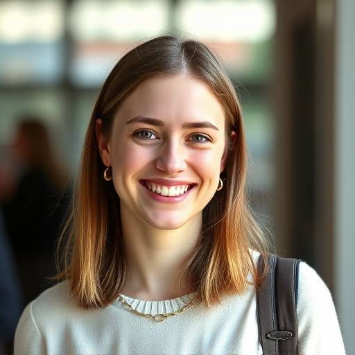 Portret van tevreden cursist, Anna de Vries