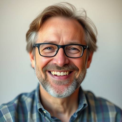 Portret van tevreden cursist, Pieter Jansen